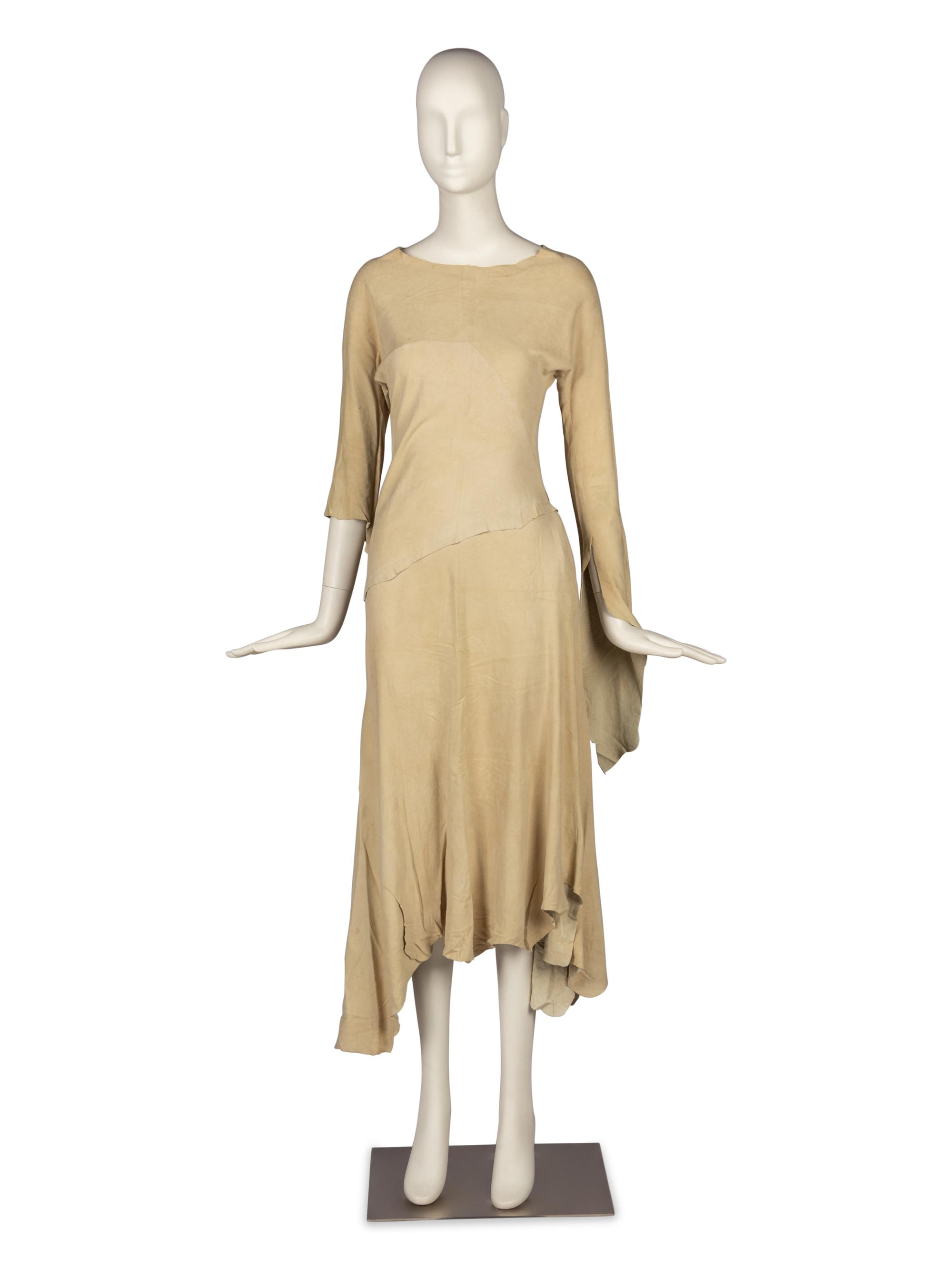 Yohji Yamamoto Suede Dress, 2000