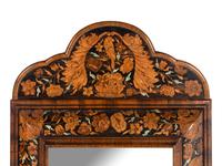 A William and Mary Marquetry Mirror