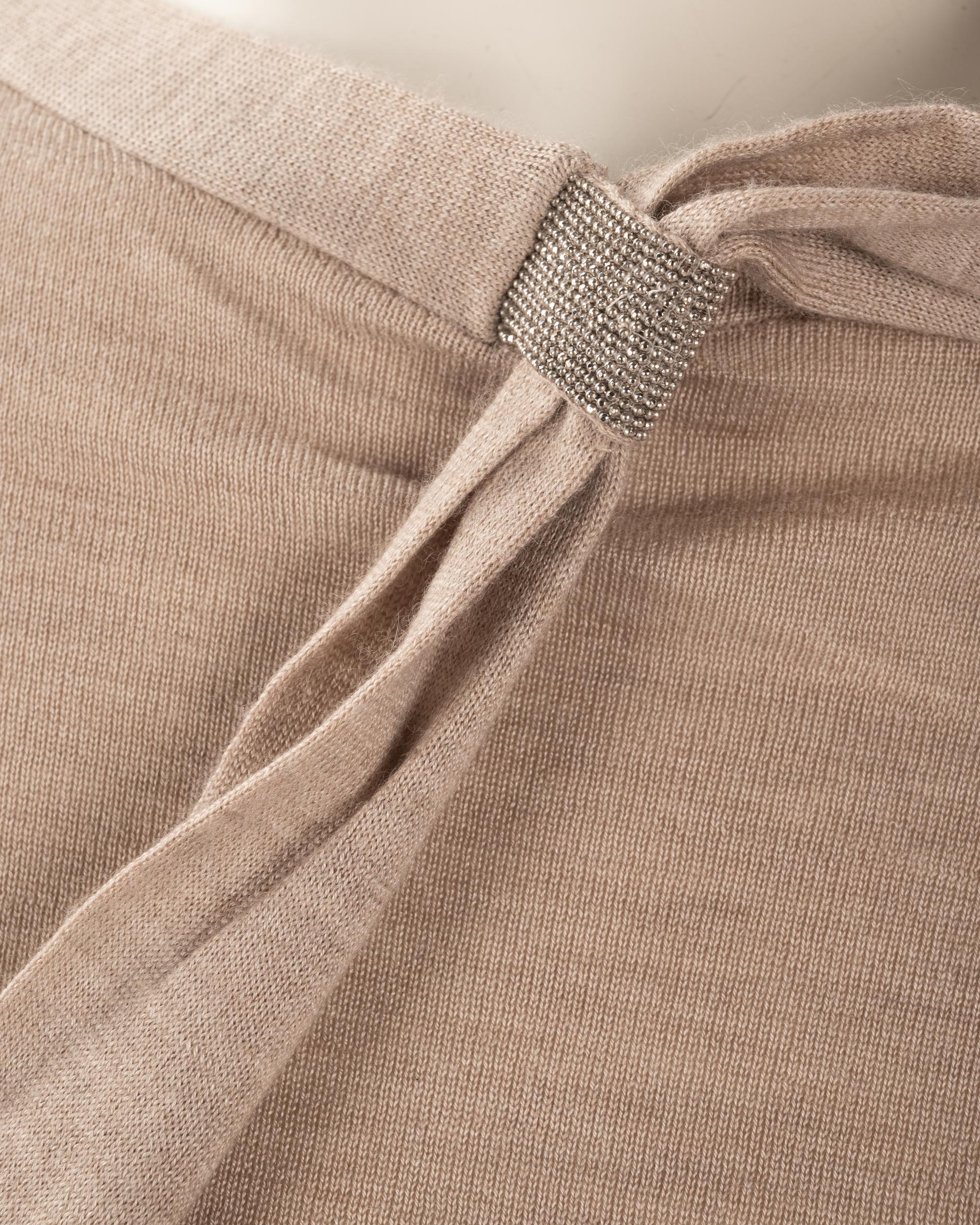 Four Brunello Cucinelli Tops: Three Knits, One Puff Vest, 2000s