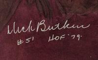 A Dick Butkus Signed Autograph Large Painting Formerly Displayed at Mike Ditka’s Restaurant