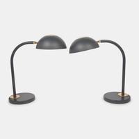 Pair of Adjustable Table Lamps, c. 1970
