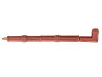 Western Great Lakes Catlinite Pipe Bowl and Stem