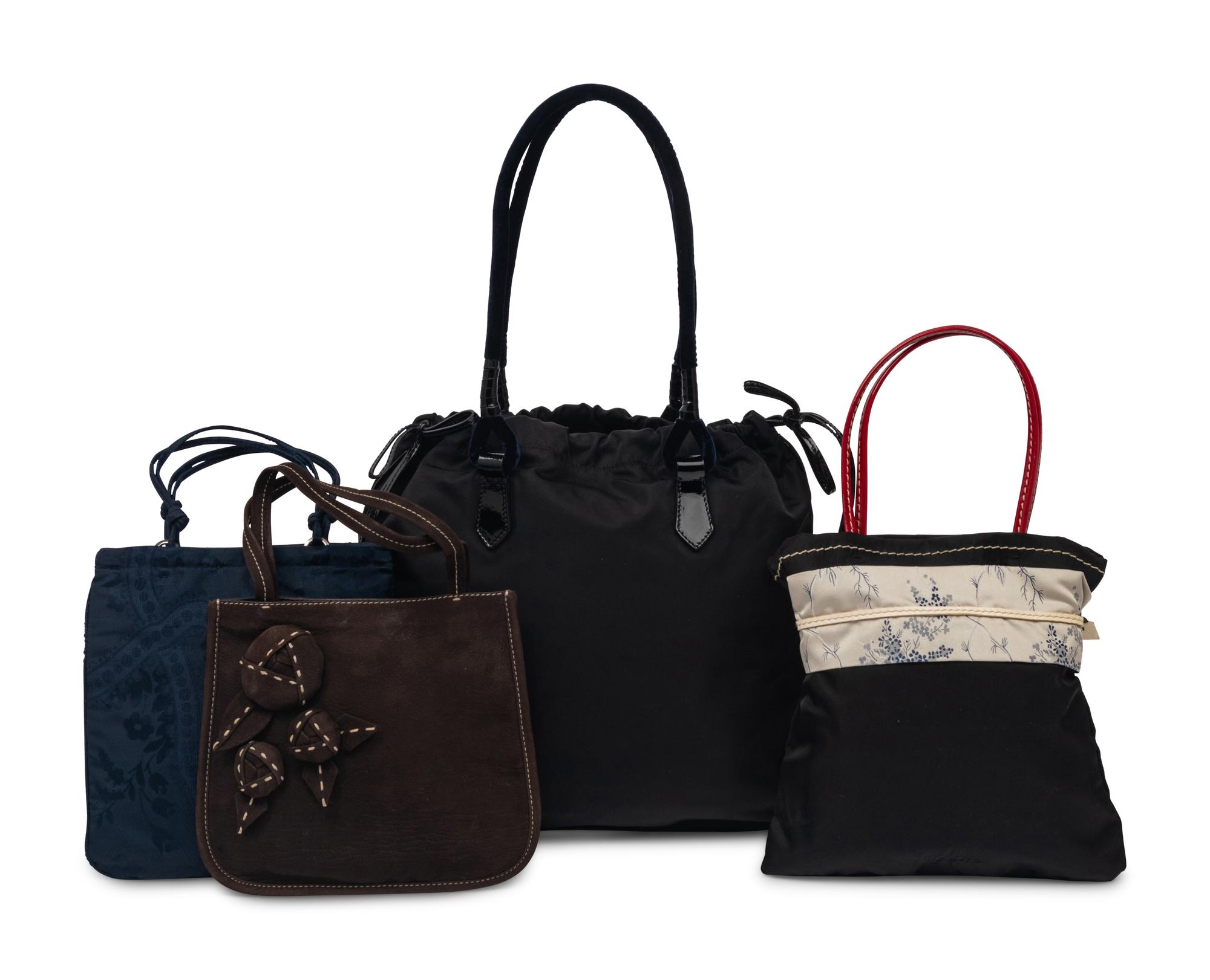 Four Small Prada Bags, Late 1990s - Early 2000s