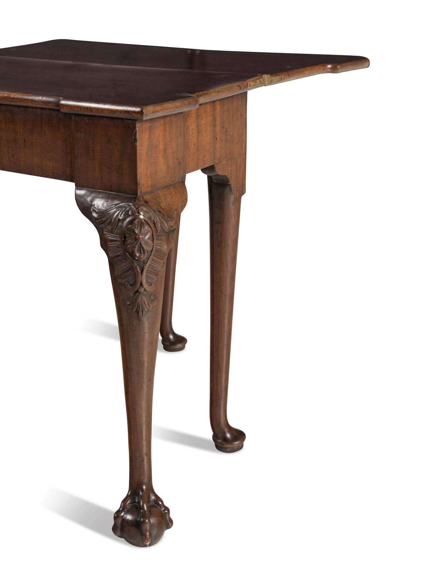 A George II Mahogany Games Table