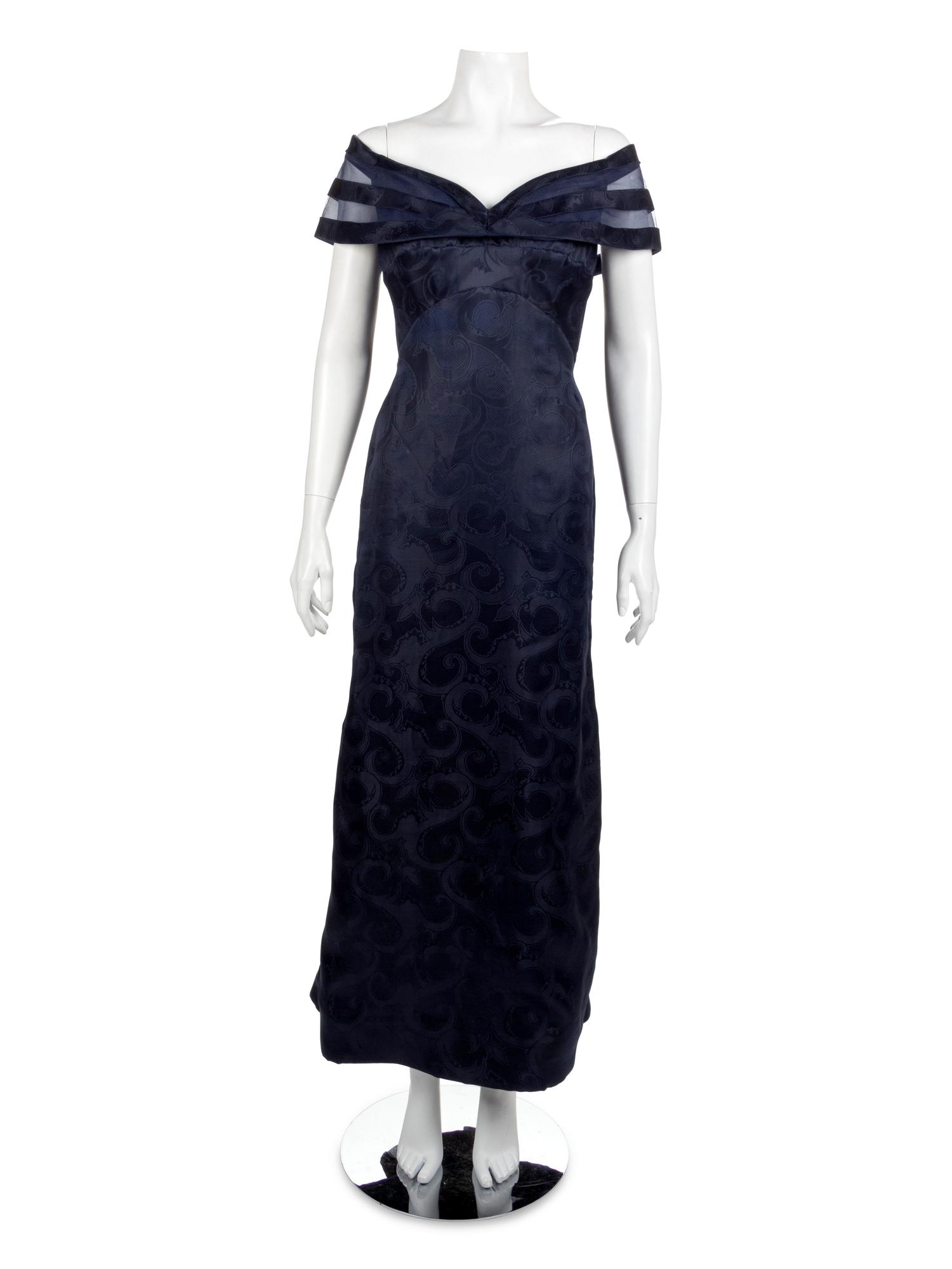 Four Scaasi Dresses, 1980s