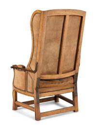 A Louis XV Provincial Style Carved Reclining Easy Chair