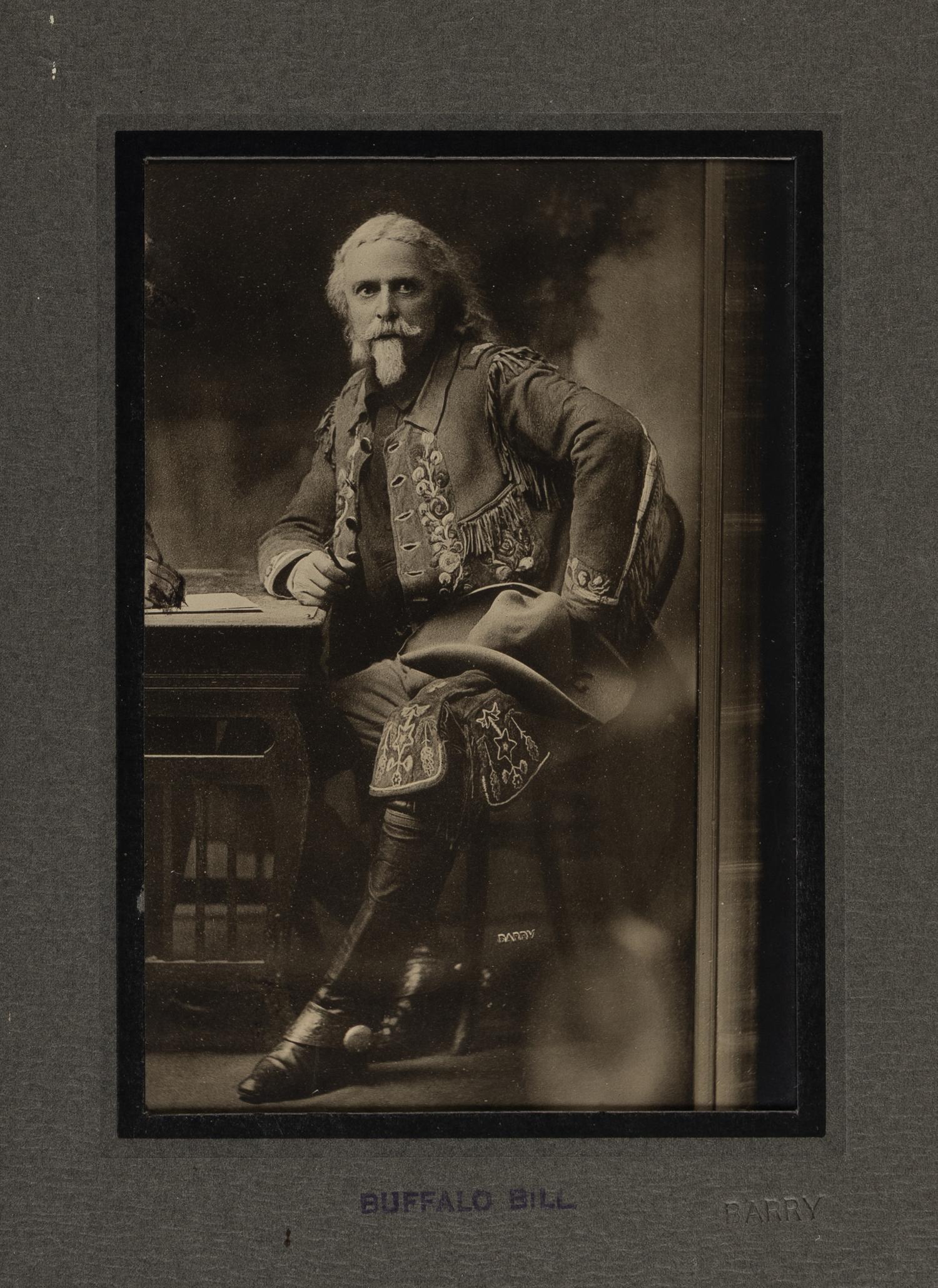 Barry, David F. (1854-1934). Portrait of William F. "Buffalo Bill" Cody.