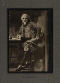 Barry, David F. (1854-1934). Portrait of William F. "Buffalo Bill" Cody.