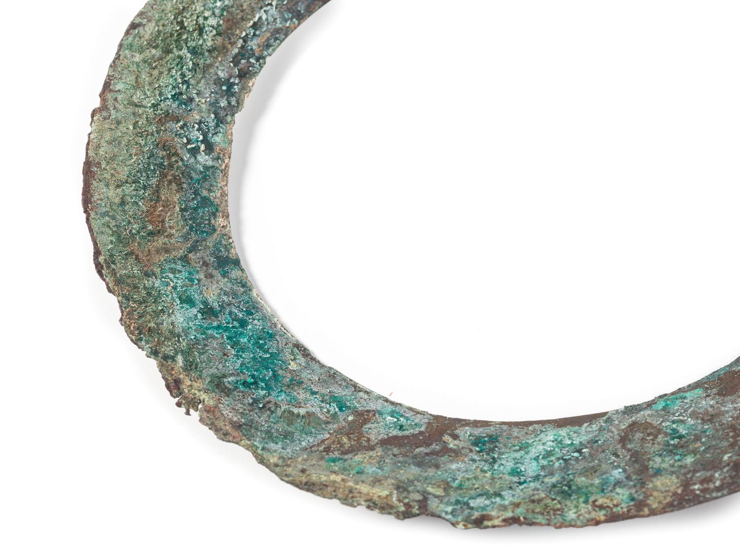 African Copper Collar AND Pair of Arm Bands