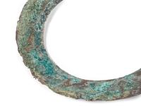 African Copper Collar AND Pair of Arm Bands
