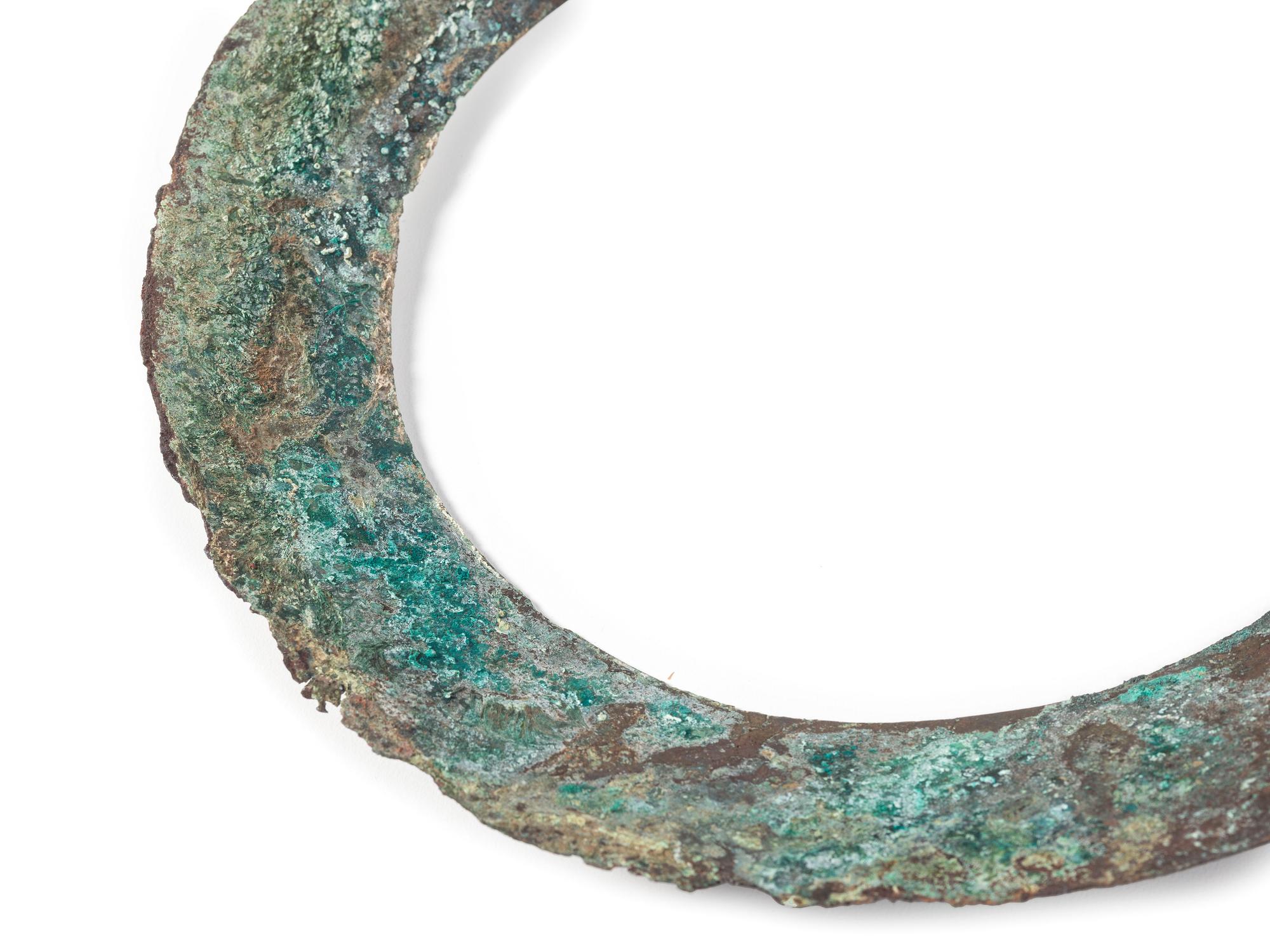 African Copper Collar AND Pair of Arm Bands