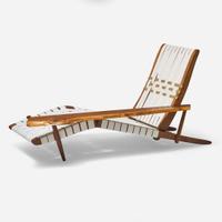 Mira Nakashima (American, b. 1942) Long Chair, George Nakashima Woodworker, New Hope, Pennsylvania, 2007