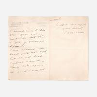 [Travel & Exploration] Shackleton, Ernest Autograph Letter, signed