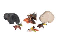 Collection of Stone and Pottery Fetishes