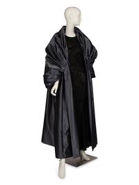 Christian Dior Haute Couture Silver Taffeta Coat, Autumn/Winter 1988-89