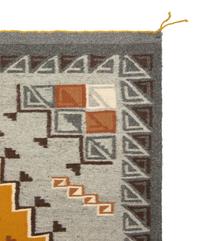 Navajo Two Grey Hills Weavings / Rugs