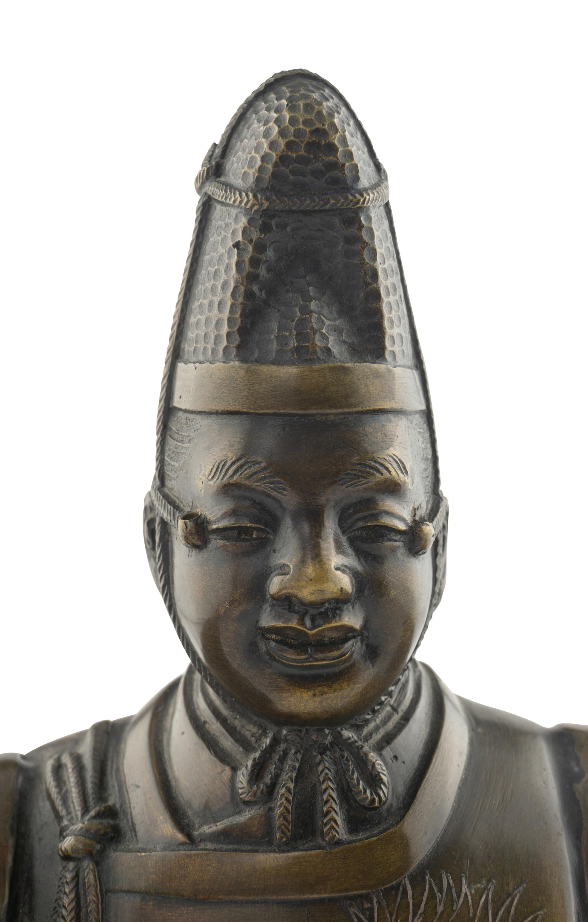 A Japanese Bronze Figure