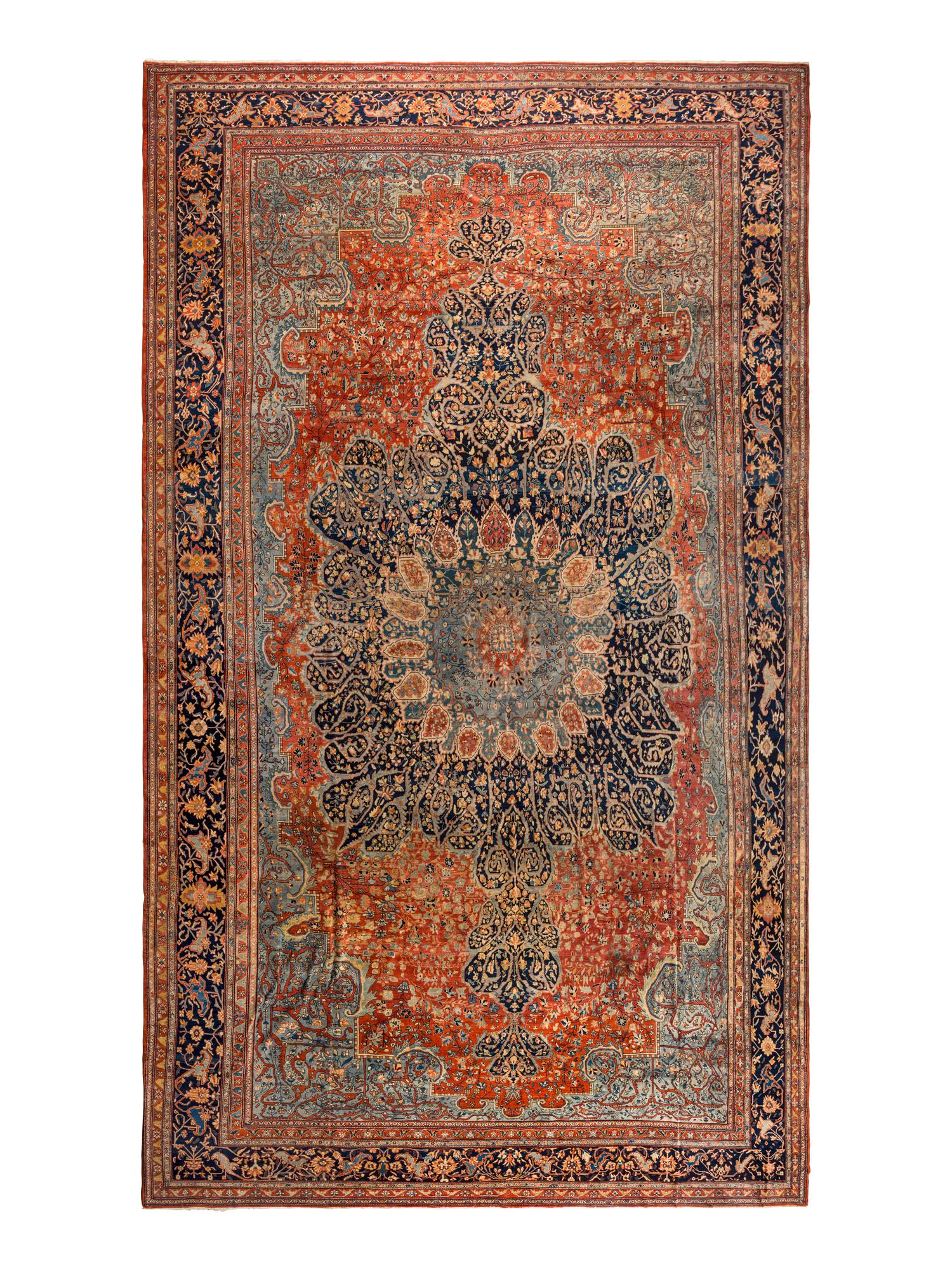 A Large Feraghan Sarouk Rug