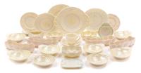 A Collection of Belleek Shell Decorated Articles Width of mint tray 9 inches. — THIRD BLACK MARK THROUGH SEVENTH GOLD MARK (1926-1993)
