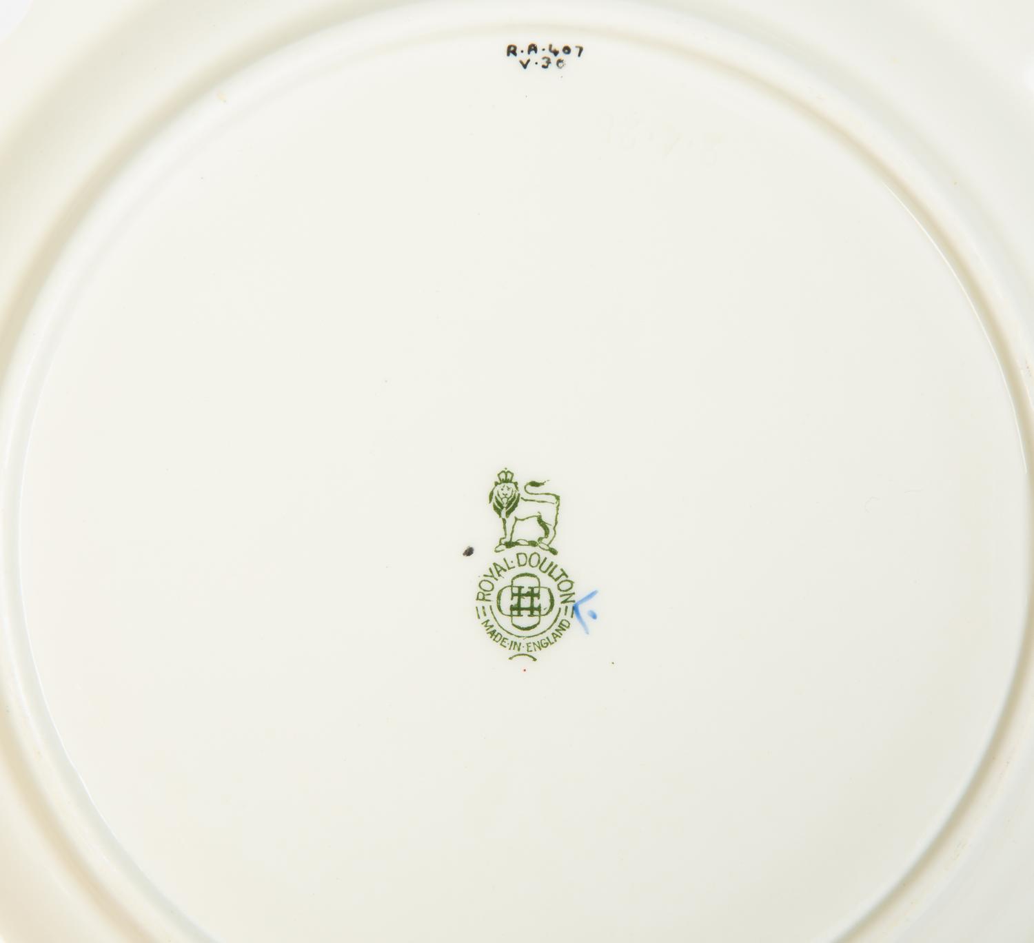 Eleven Royal Doulton Porcelain Plates
