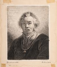 A group of three prints after Rembrandt