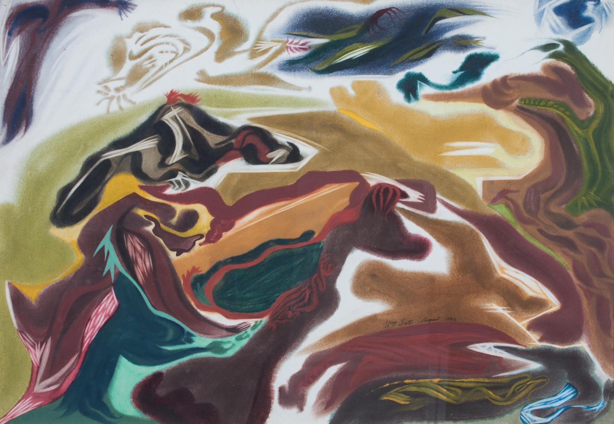 William Fett, (Missouri, 1918-2006), Untitled, 1943