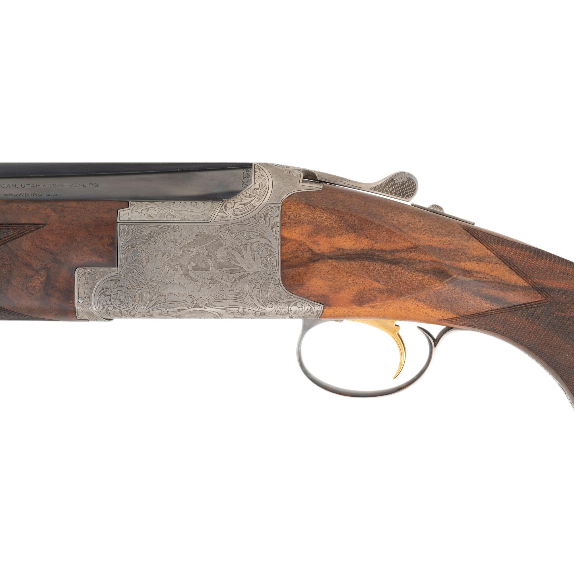 *Browning B25 Diana Grade Superposed 12 Gauge Shotgun in Travel Case - Consecutively Serial Numbered to the Next Lot