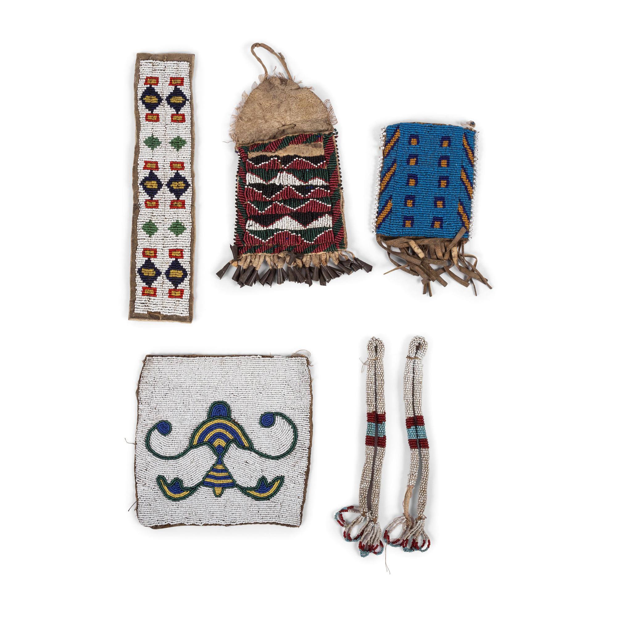 Collection of Plains and Prairie Beadwork
