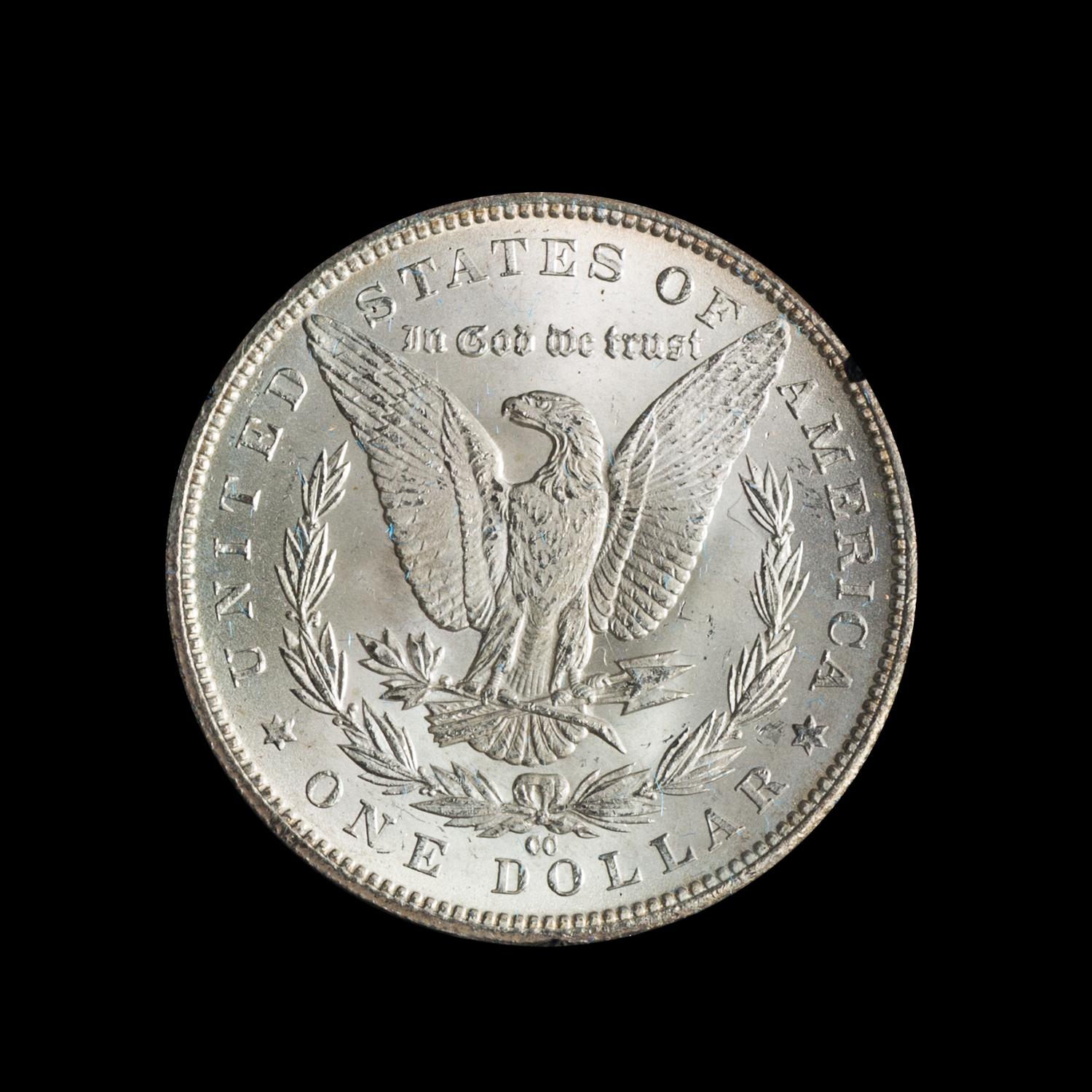 A United States 1884-CC GSA: Morgan Silver Dollar Coin