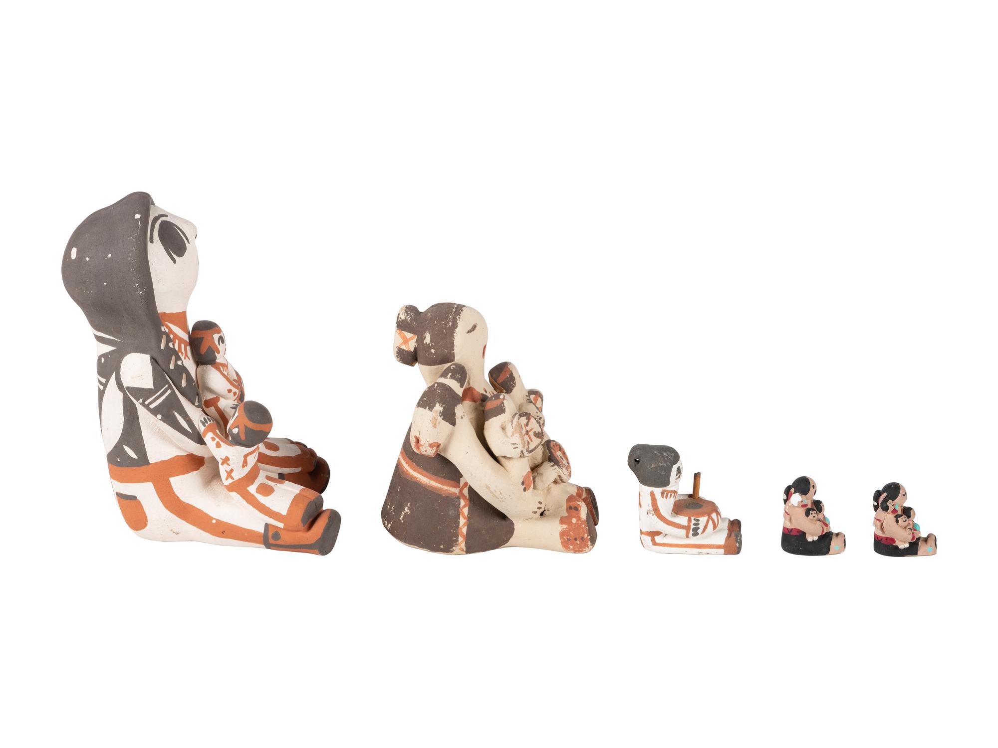 Acoma and Southwestern-style Storytellers and Figures