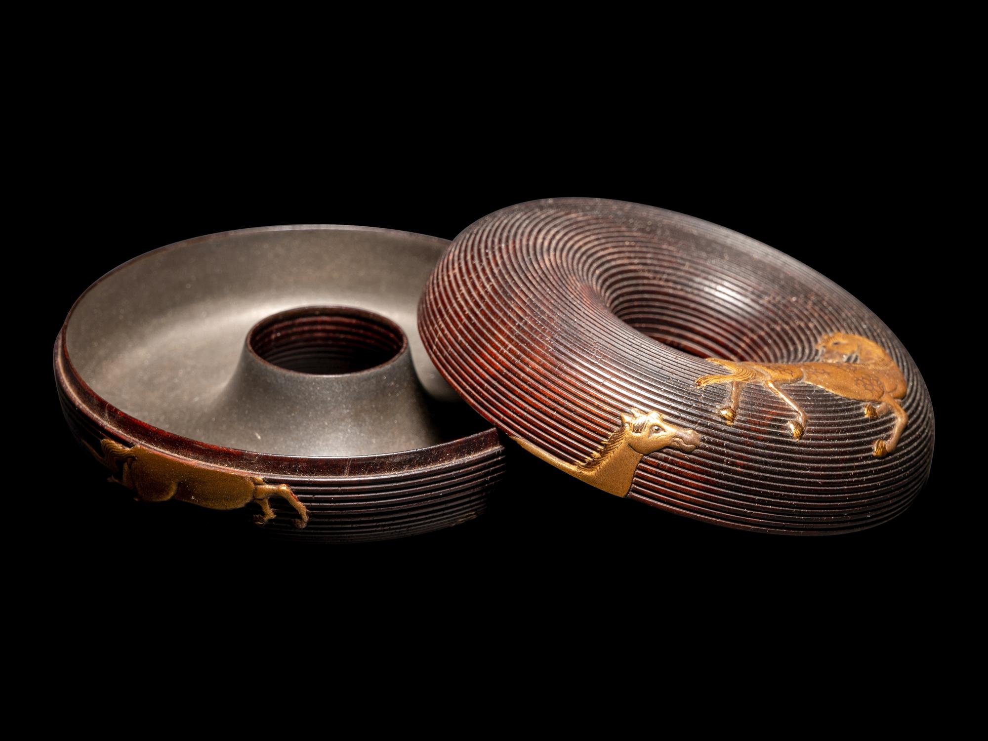 A Japanese Lacquered Wood Box