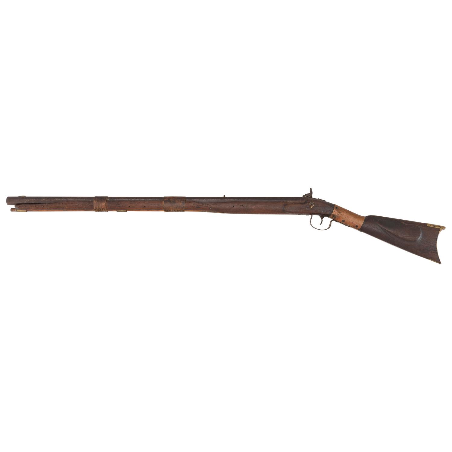 Native Used Leman Trade Rifle Purportedly Taken At Wounded Knee