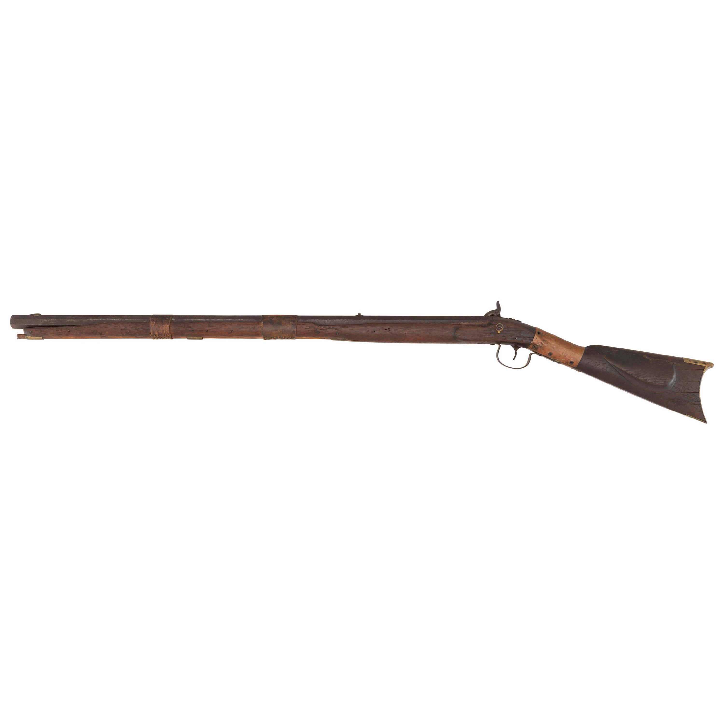 Native Used Leman Trade Rifle Purportedly Taken At Wounded Knee