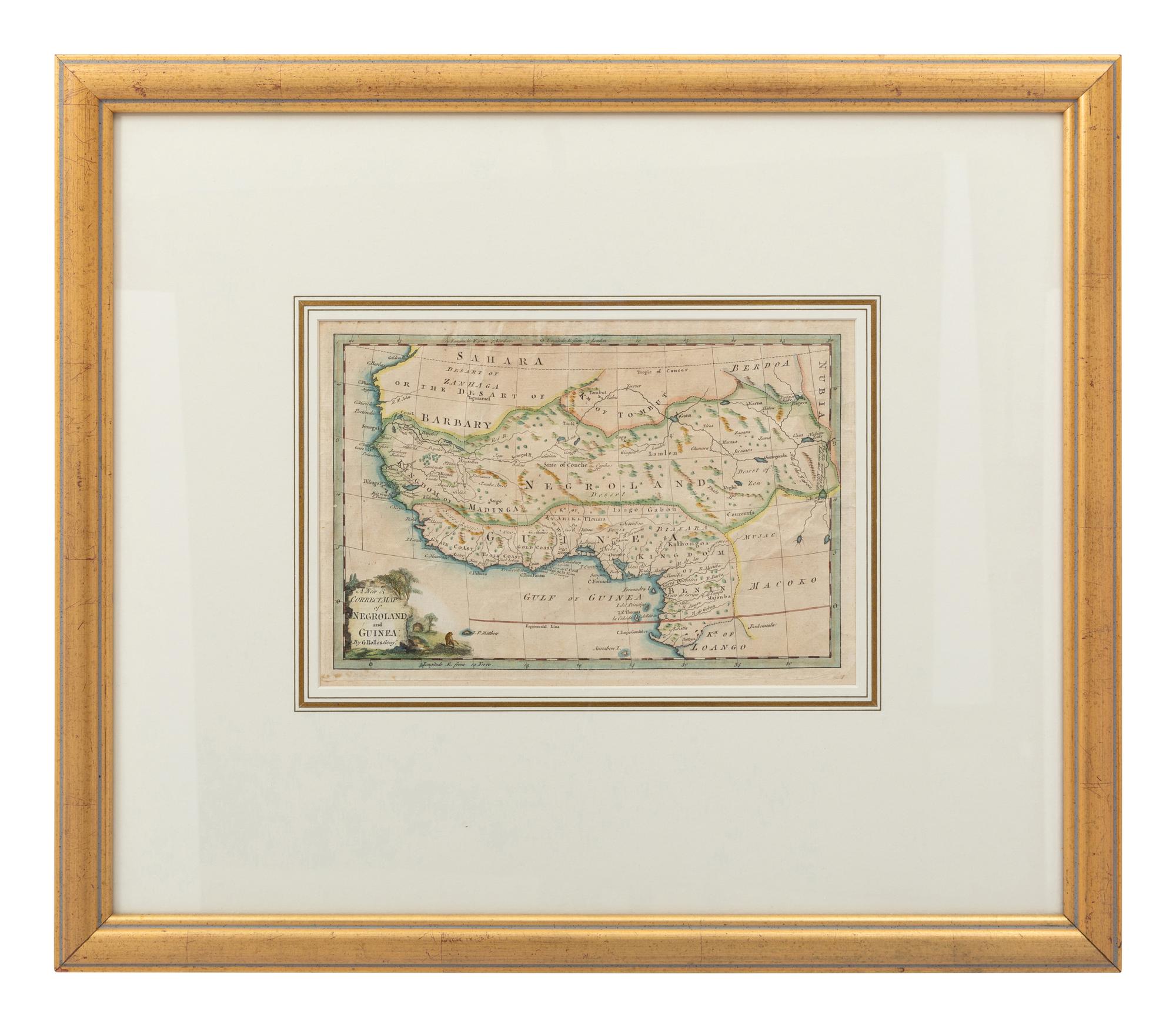 Two Continental Antiquarian Maps, Muenster and Rollos