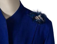 Emmelle Ensemble, Dress, Jacket, and Three Brooches
