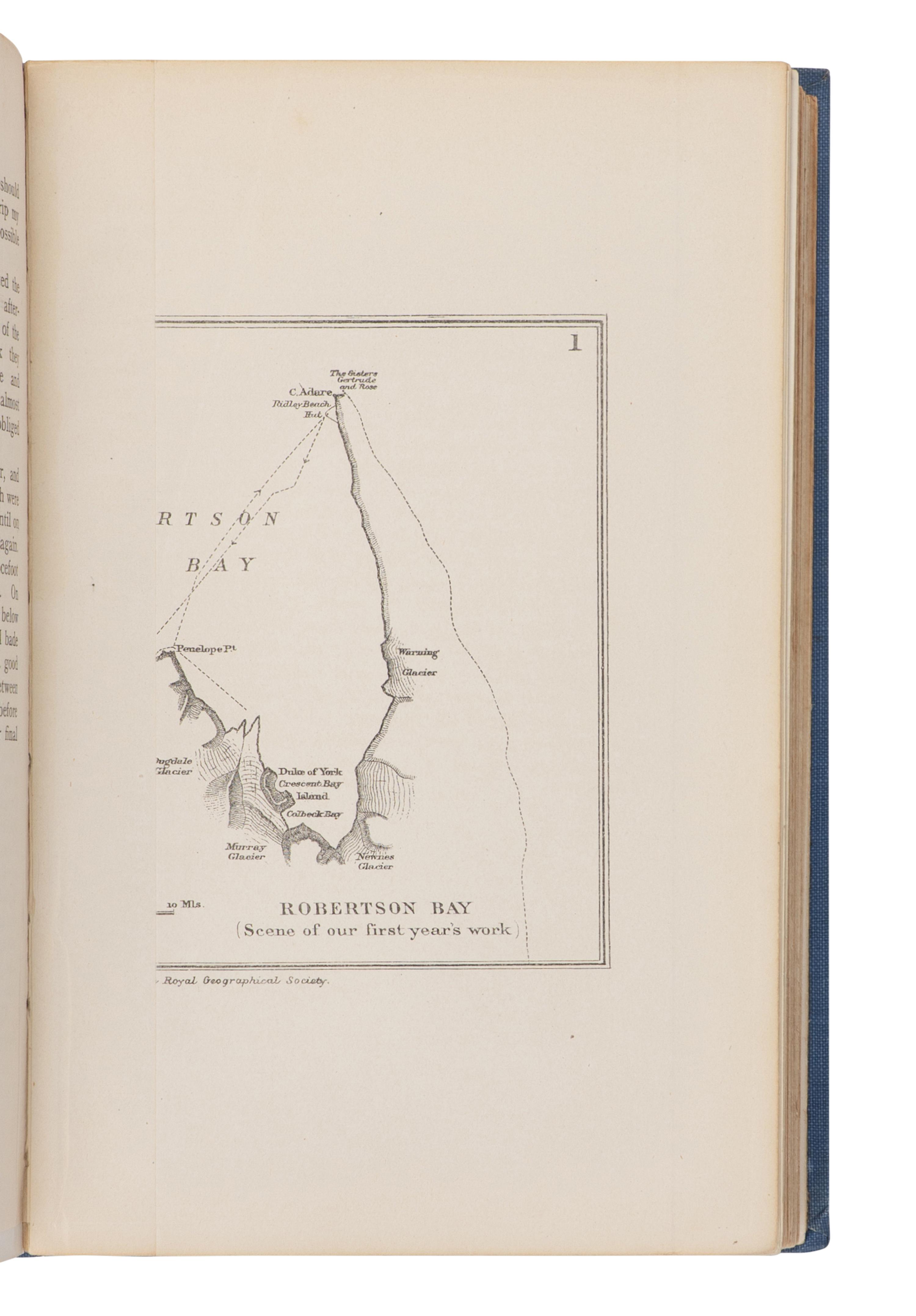 [TRAVEL & EXPLORATION]. PRIESTLEY, Raymond Edward, Sir (1886-1974). Antarctic Adventure: Scott's Northern Party. London: T. Fisher Unwin, 1914.