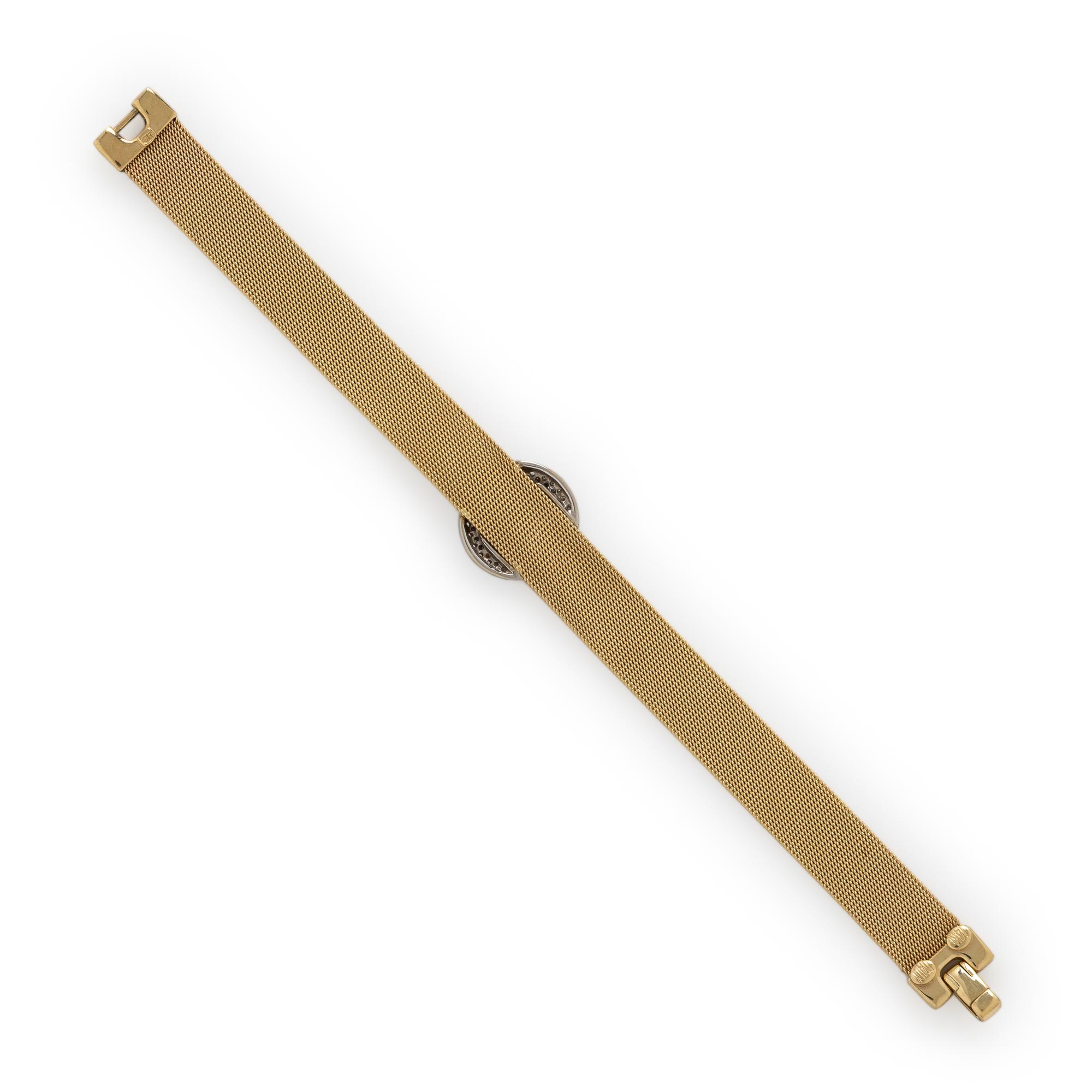 Yellow Gold and Diamond Bracelet