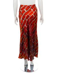 Moschino Brick Print Skirt, S/S 1997