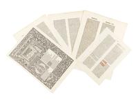 [LEAF BOOK - KELMSCOTT PRESS]. PIRAGES, Phillip. Letters from the 15th Century. On the Origins of the Kelmscott Chaucer Typeface. A study, with specimen leaves, of the influence of the early German printers on William Morris' masterpiece . McMinnville, OR: Printed for the Author, 2019.