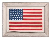 [FLAGS]. 37-star American flag. Ca 1867-1876.