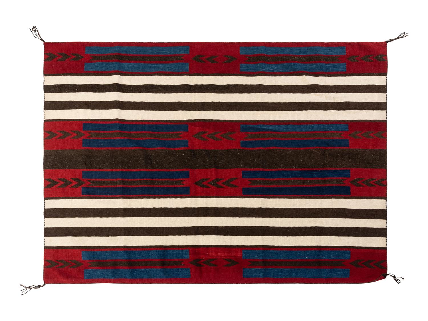 Navajo Third Phase Revival Chief's Blanket / Rug