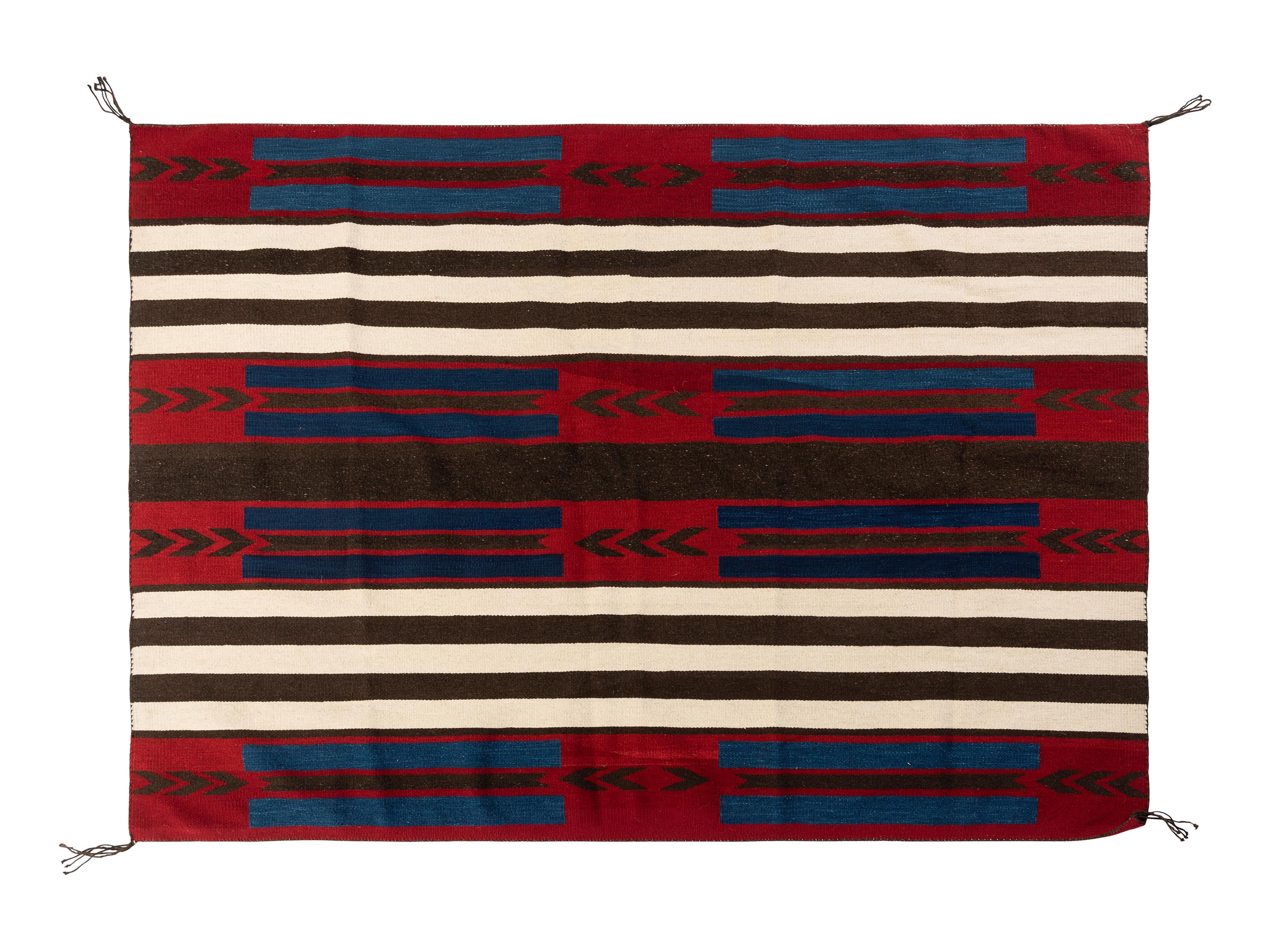 Navajo Third Phase Revival Chief's Blanket / Rug