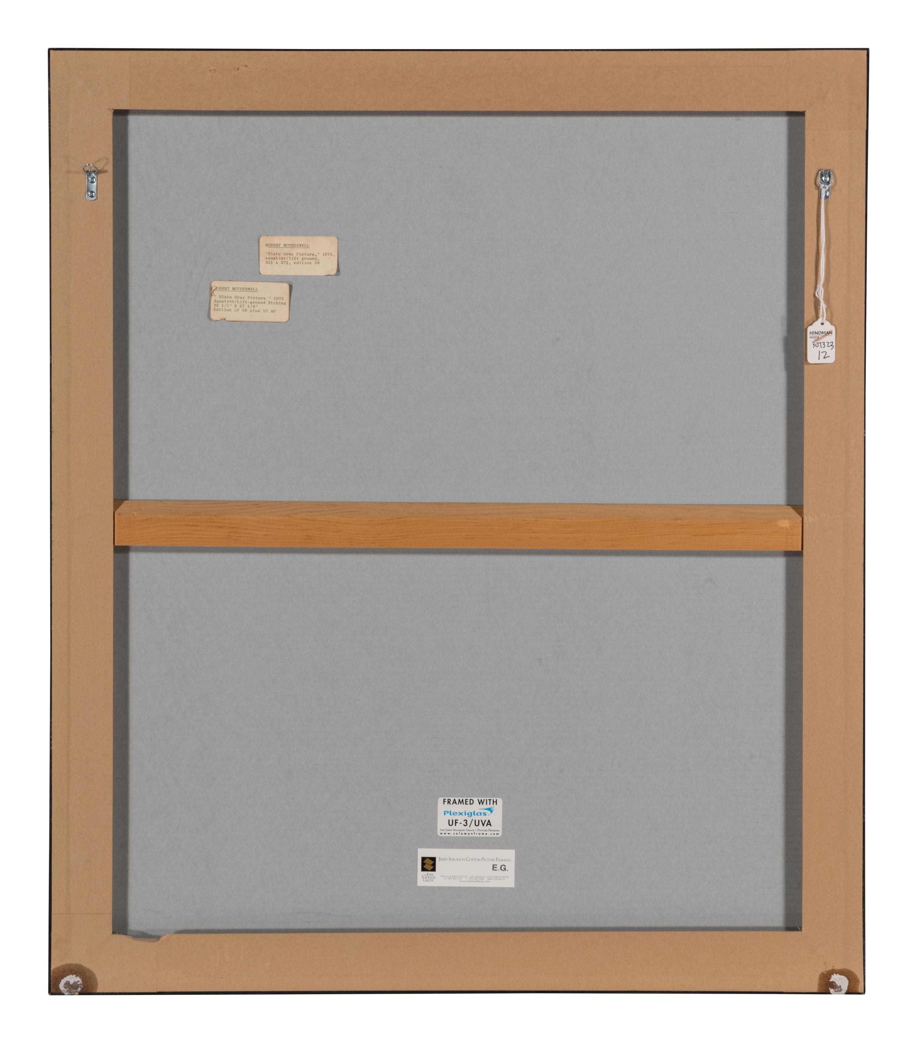 Slate Gray Pintura , 1975