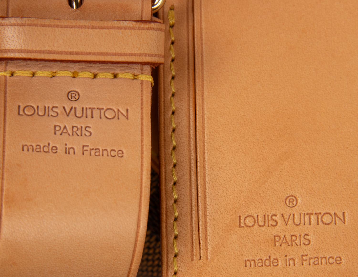 LOUIS VUITTON, DAMIER EBENE CRUISER TRAVEL BAG