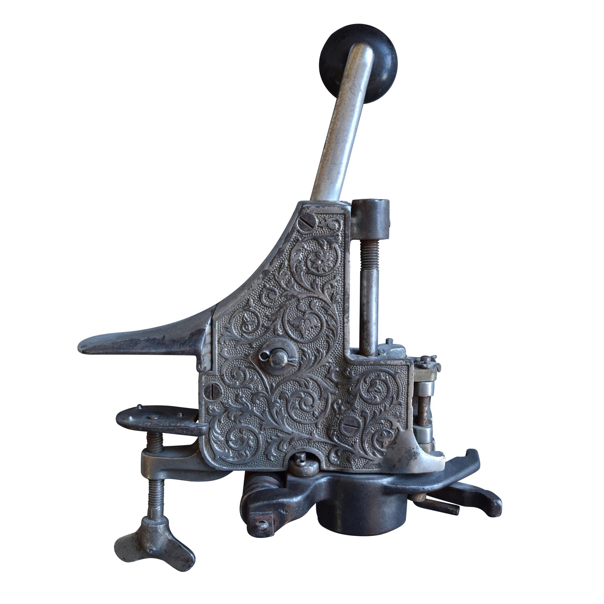 A Table Top Mount Wine Corker 9" W x 6" D x 14" H — Argentina, Early 20th Century