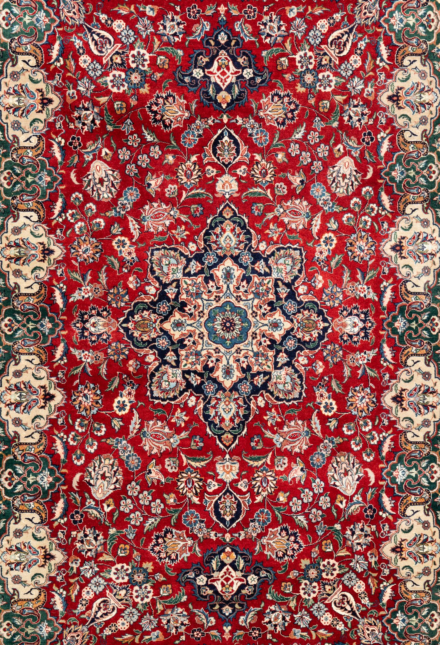 An Isfahan Wool Rug