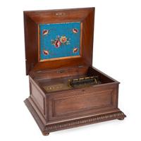 A Regina 15 1/2 Inch Disc Music Box