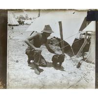 [Americana] [Rough Riders] Collection of 54 Photographic Glass Lantern Slides
