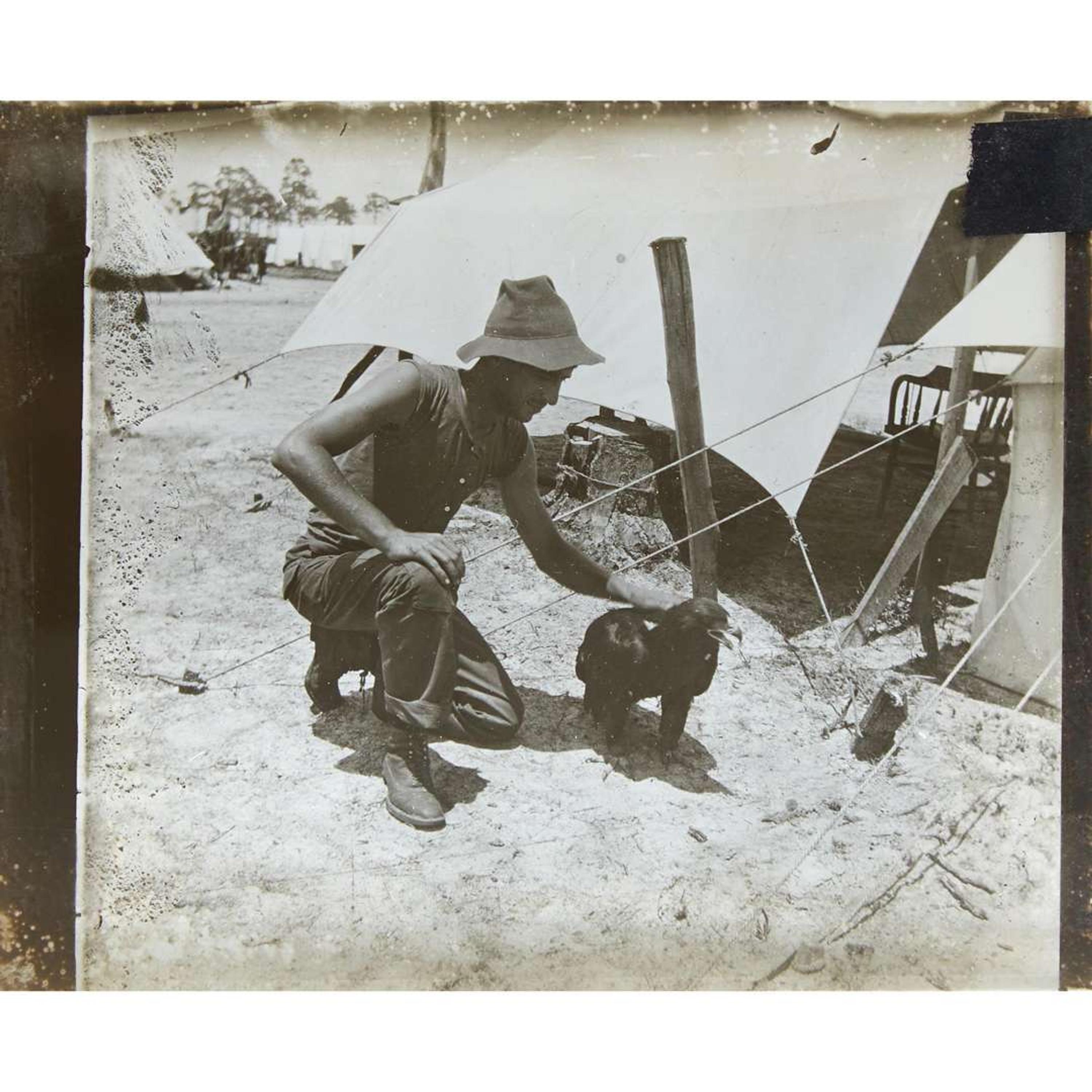 [Americana] [Rough Riders] Collection of 54 Photographic Glass Lantern Slides
