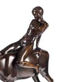 Figure with Deer